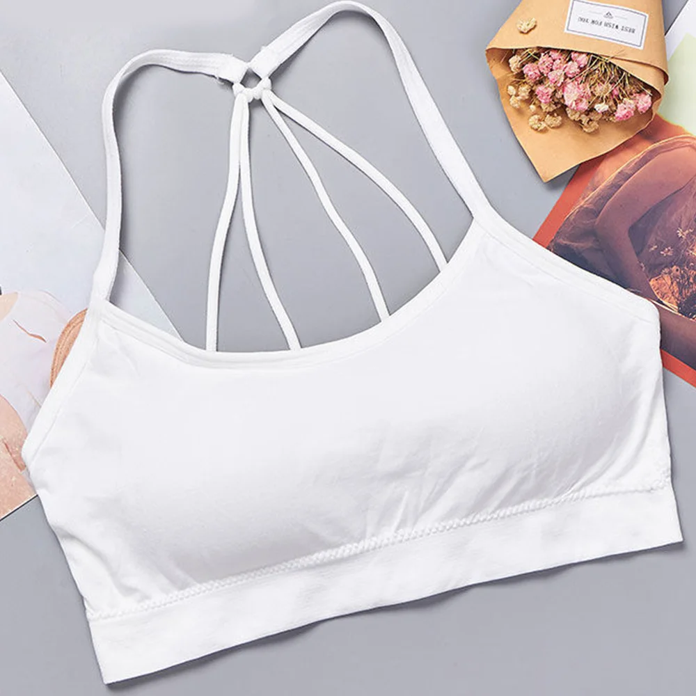 Seamless Sports-BH for Kvinner – Yoga & Trening Crop Top