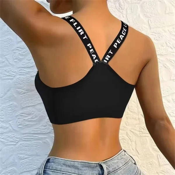Seamless Sports-BH for Kvinner – Yoga & Trening Crop Top