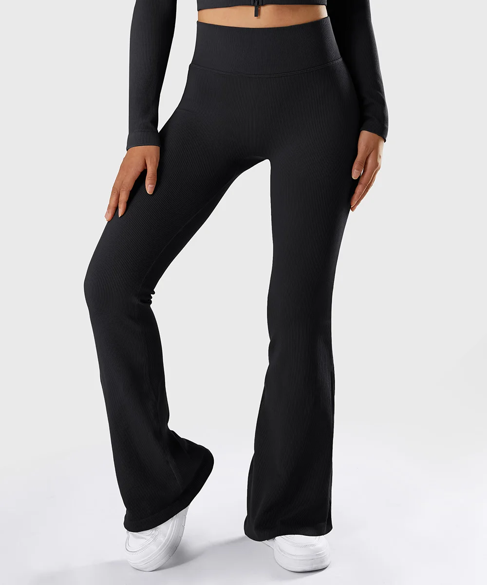 Dame Slengbukser – Høy Midje Slim Fit Streetwear Bukser
