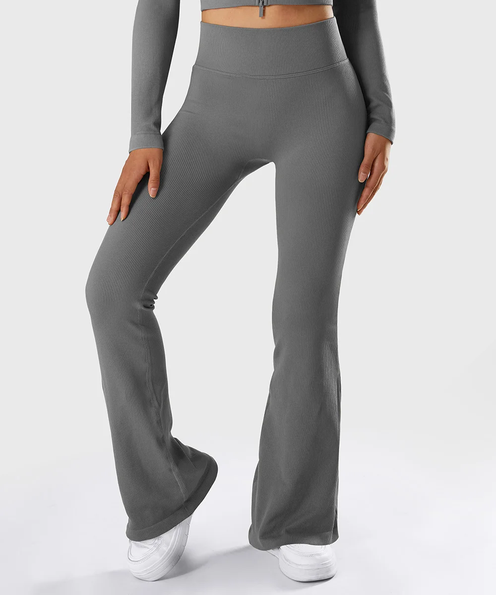 Dame Slengbukser – Høy Midje Slim Fit Streetwear Bukser