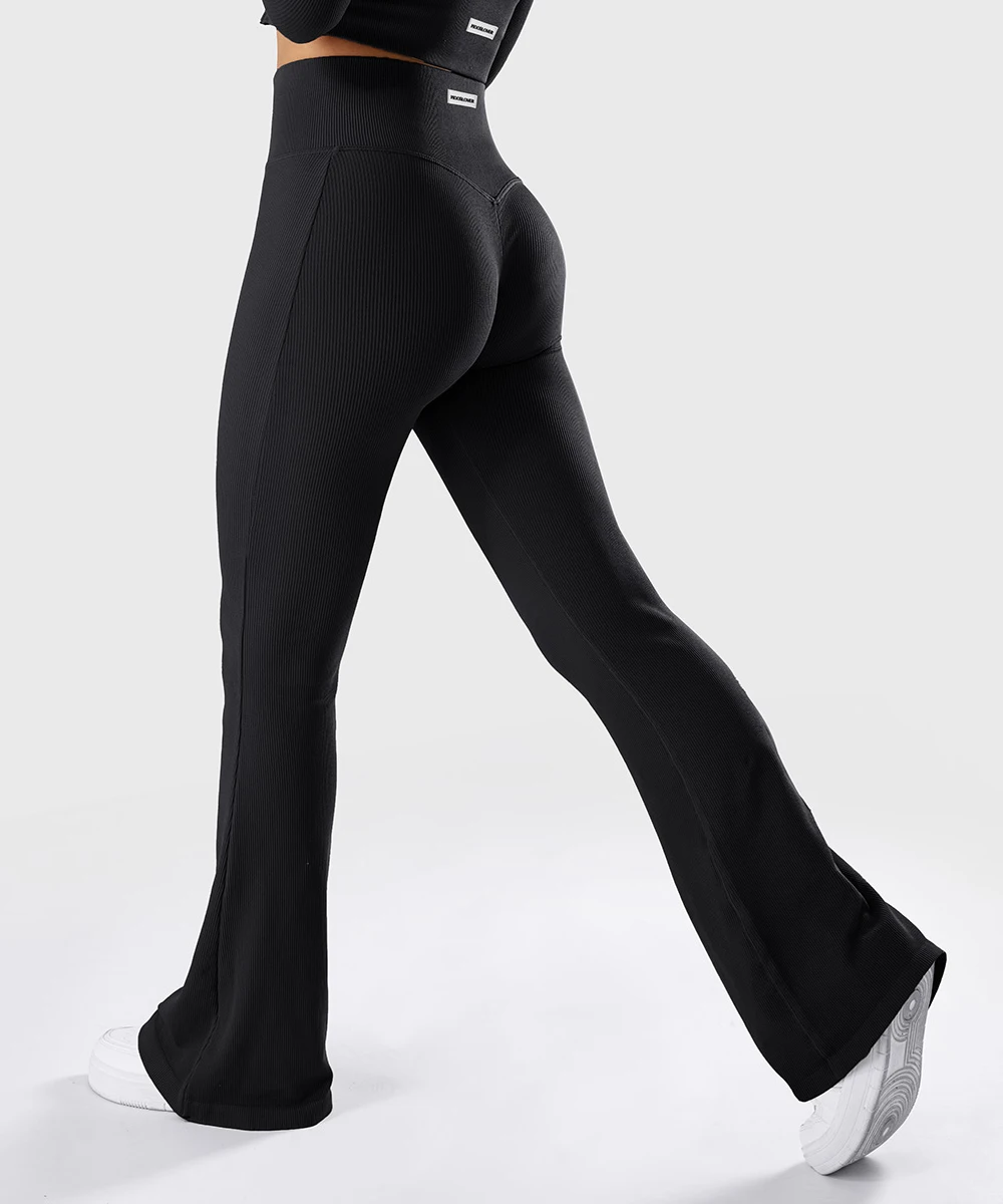 Dame Slengbukser – Høy Midje Slim Fit Streetwear Bukser