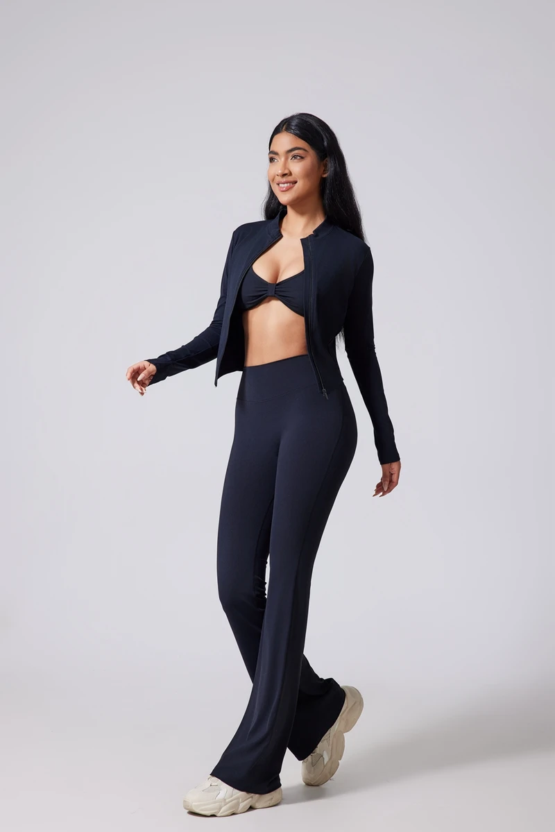 DIAS FIT JOY Dame Flared Yogabukser – Høy Midje og Hofte løft